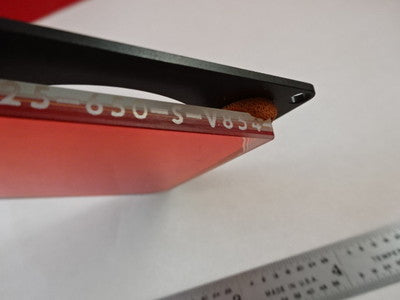 FILTER OPTICAL LASER OPTICS AS PICTURED &J5-B-04