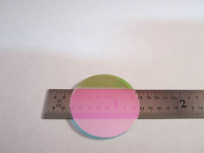 OPTICAL COATED FILTER LASER OPTICS BIN#3K-27