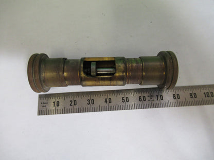 ANTIQUE AO SPENCER  SET FINE ADJUST KNOBS MICROSCOPE PART AS PICTURED T6-A-41