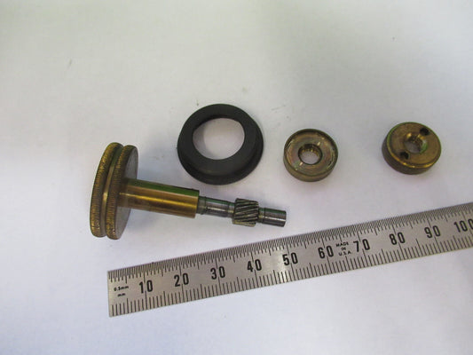 Spencer Lens Co. Antique Brass Pieces Knob Microscope Part