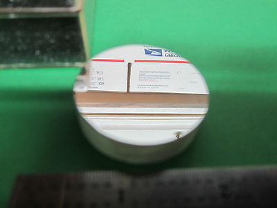 OPTICAL MELLES GRIOT FLAT MIRROR 38 mm DIAMETER LASER OPTICS BIN#A4