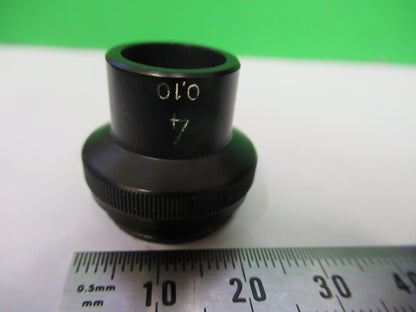 Wild Swiss 4X Objective Lens Microscope Part