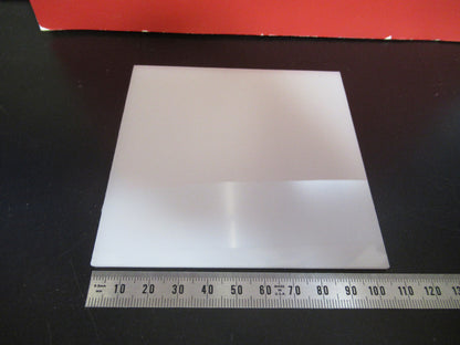 OPTICAL WHITE PLASTIC REFLECTIVE PLATE MICROSCOPE PART AS Pictured S8-B-15