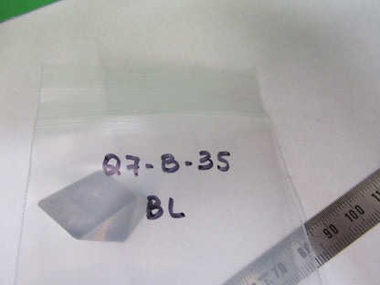 BAUSCH LOMB GLASS PRISM HEAD OPTICS MICROSCOPE PART AS PICTURED Q7-B-35