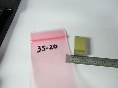 OPTICAL GOLD PLATED MIRROR LASER OPTICS BIN#35-20