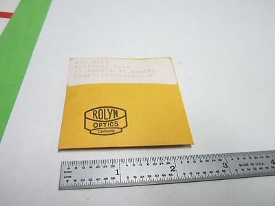 Optical Rolyn Achromat Lens 12 mm Diameter Fl 44 mm Laser Optics