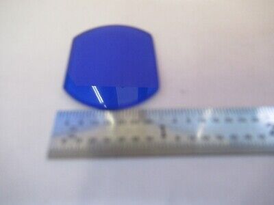 ZEISS GERMANY STEREO BLUE FILTER LENS MICROSCOPE OPTICS PC AS PICTURED &3K-A-73