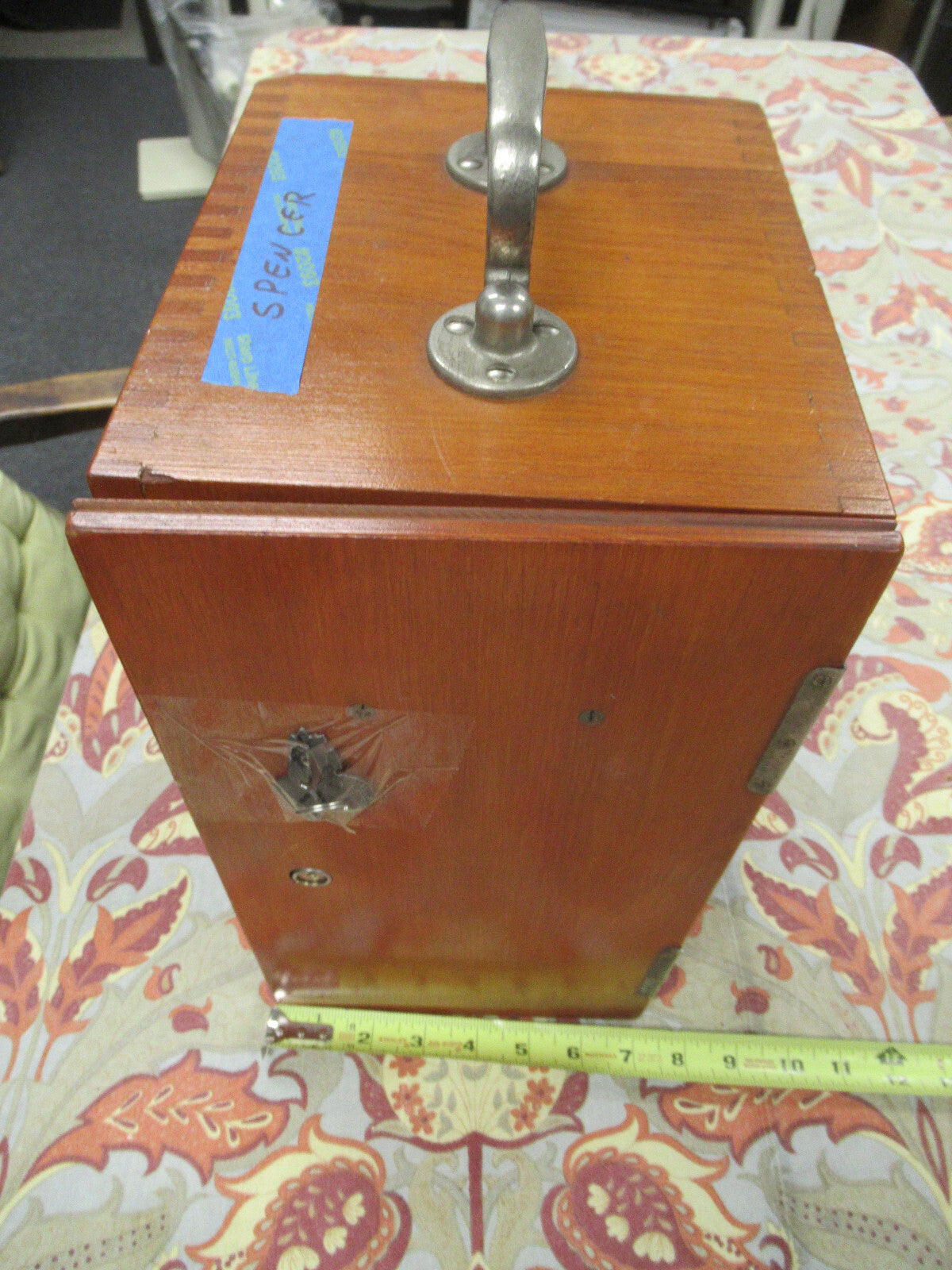 Empty Wood Cabinet for Antique Spencer Lens Co. American Optical Co. USA Microscope Part