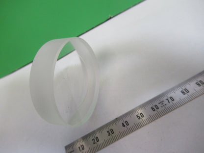 OPTICAL 50mm DIAMETER CONVEX CONCAVE  THICK LENS LASER OPTIC AS PICTURED Q7-B-50
