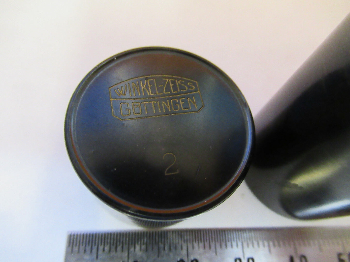 Empty Objective Can Winkel Carl Zeiss AG Gottingen Microscope Part