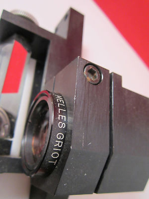 OPTICAL MELLES GRIOT LENS + DETECTOR ?? LASER AS IS OPTICS #3C