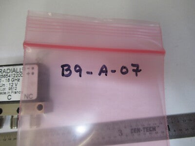 RADIALL FRANCE R565412200 COAXIAL SWITCH 18 GHz MICROWAVE RF AS PICTURED B9-A-07