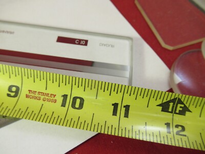 HEIDENHAIN DIADUR OPTICAL POSITIONING RULER MICROSCOPE PART AS PICTURED &1E-B-88