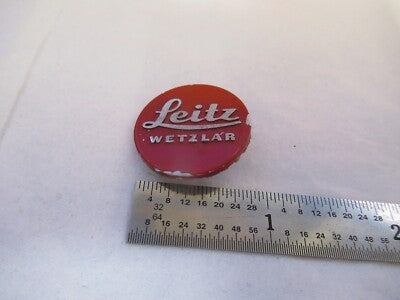 Ernst Leitz ORTHOPlan Logo Wetzlar Microscope Part