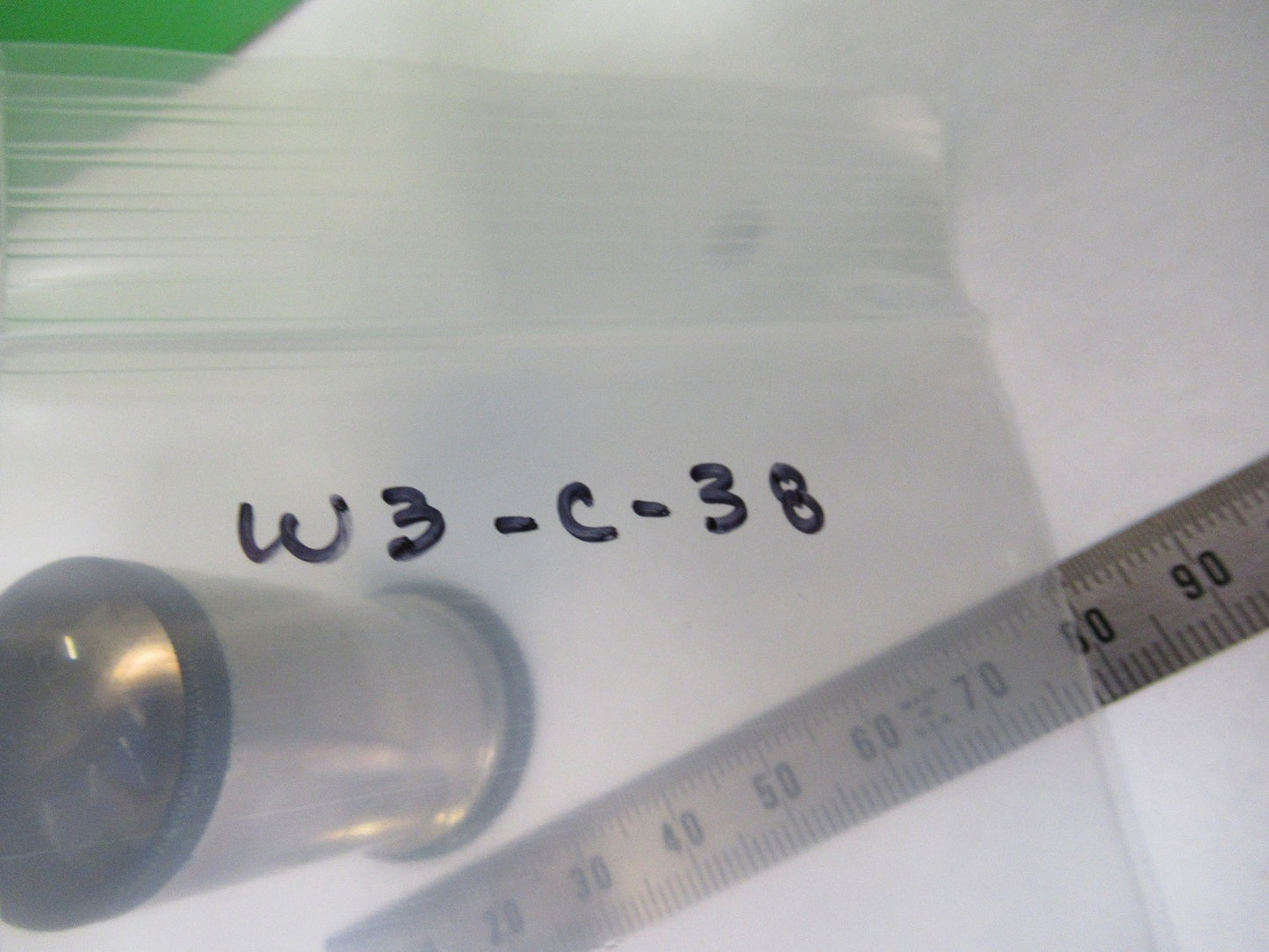 CARL ZEISS GERMANY OCULAR EYEPIECE LENS MICROSCOPE PART AS PICTURED W3-C-38