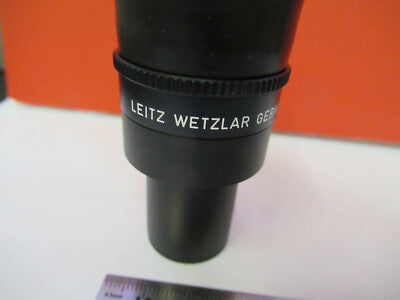 LEITZ WETZLAR 519750 10X/18 EYEPIECE MICROSCOPE PART OPTICS AS PICTURED #82-A-12