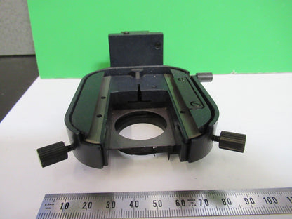 LEICA LEITZ GERMANY DMRB CONDENSER HOLDER MICROSCOPE PART AS PICTURED V7-FT-89