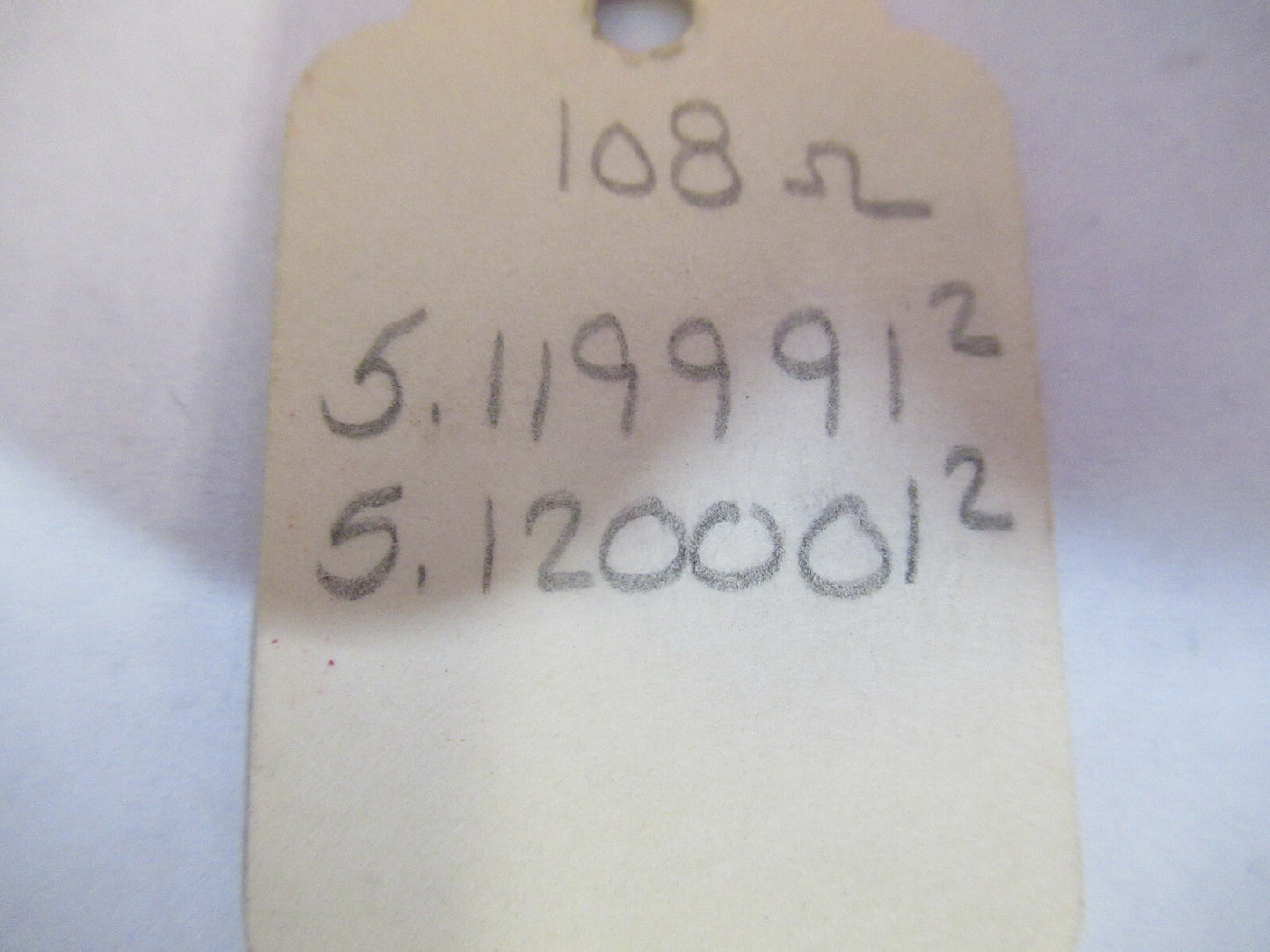 BLILEY 5.120 RESONATOR QUARTZ CRYSTAL GLASS PKG FREQUENCY AS PICTURED &1-DT-12