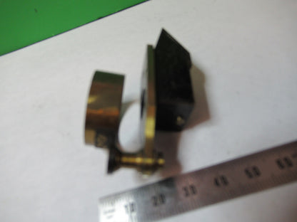 ANTIQUE BRASS NACHET PARIS PROJECTION PRISM ASSEMBLY MICROSCOPE PART X2-A-14