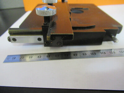 Spencer Lens Co. American Optical Co. Antique Stage Table Xy Microscope Part