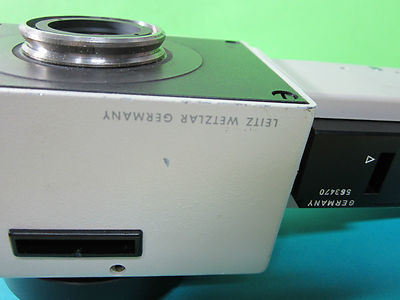 MICROSCOPE VERTICAL ILLUMINATOR NICE LEITZ WETZLAR GERMANY OPTICS BIN#B3-01