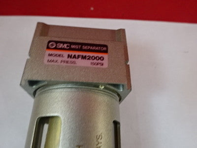 SMC JAPAN AIR PNEUMATIC MIST SEPARATOR NAFM2000 150 PSI  AS IS B#U1-C-14
