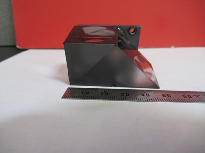 LEICA LEITZ GERMANY DMRB HEAD GLASS PRISM MICROSCOPE PART AS PICTURED T5-A-14