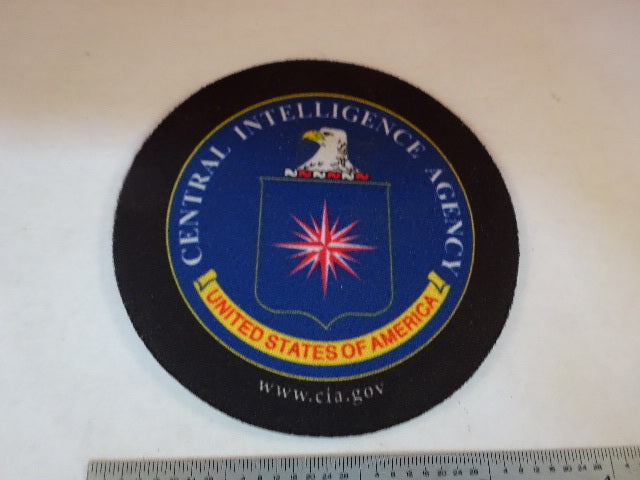 COLLECTABLE GLASS COASTER CIA CENTRAL INTELLIGENCE AGENCY AS IS #Y6-A-07
