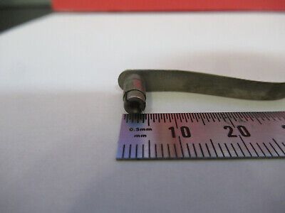 ANTIQUE BAUSCH LOMB RARE STAGE CLIP HOLDER  MICROSCOPE PART AS PICTURE #vB7-A-03