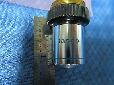 MICROSCOPE PART OBJECTIVE TASCO 10X #3-28 OPTICS BIN#3