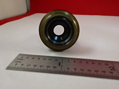 MICROSCOPE PART ZEISS GERMANY OBJECTIVE 8X POLMI OPTICS AS IS #T2-B-03