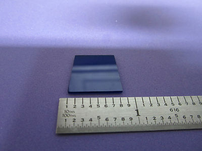 optical weird shape blue filter non symmetric non square laser optics