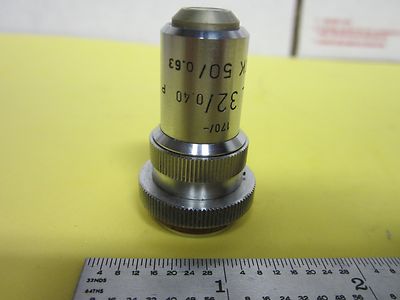 Ernst Leitz Weird Objective Utk 32X Microscope Optics