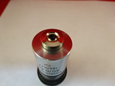 MICROSCOPE PART ZEISS POLARIZER OBJECTIVE 40X POL OPTICS AS IS B#X6-B-08
