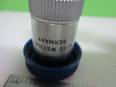 MIKROSKOPTEIL OBJEKTIV LEITZ GERMANY HL 20X INFINITY OPTICS AS IS S9-34
