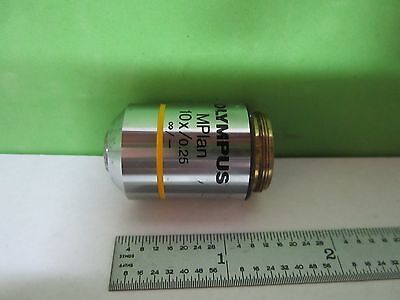 MIKROSKOPTEIL OBJEKTIV OLYMPUS 10X M PLAN INFINITY OPTICS AS IS BIN#T5-28