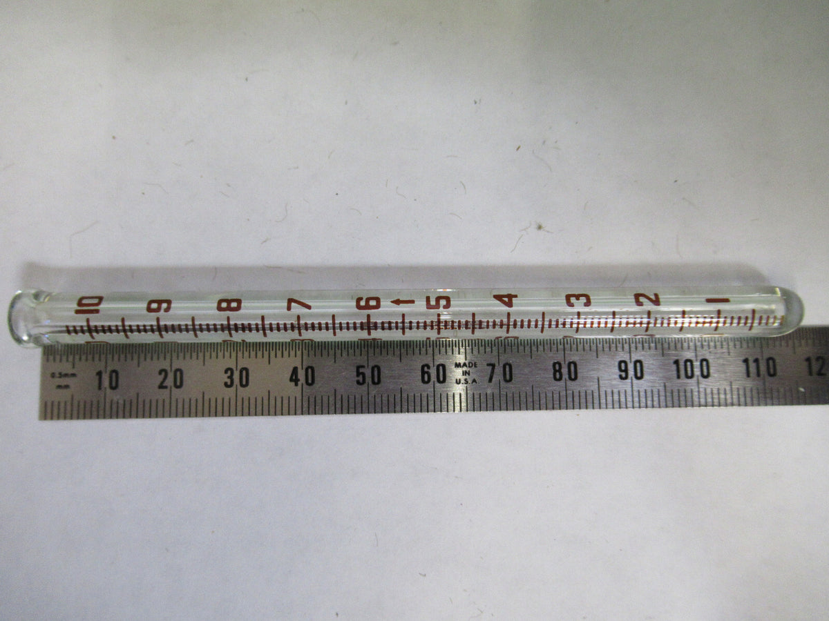 TEST TUBE ALOE 1 ML HEMATOCYTO BLOOD TEST MICROSCOPE PART AS PICTURED B7-B-08