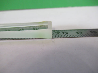 OPTICAL RECTANGULAR LENS OPTICS BI CONCAVE OPTICS  AS PICTURED S7-A-12