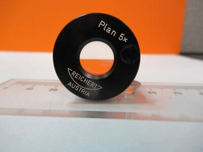 REICHERT AUSTRIA EYEPIECE PLAN 5X MICROSCOPE PART OPTICS AS PICTURED &3K-A-52