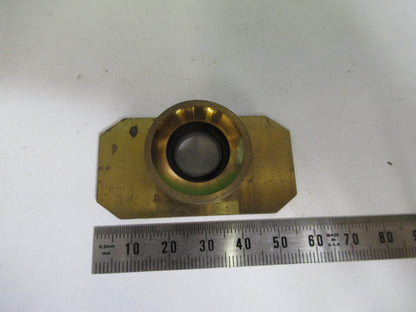 Antique Brass Compressor Stage France Microscope Part