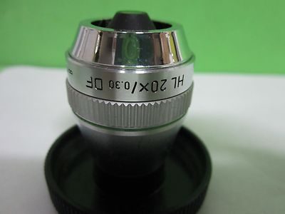 LEITZ WETZLAR GERMANY OBJECTIVE HL 20X DF MICROSCOPE PART OPTICS BIN#25-14-08