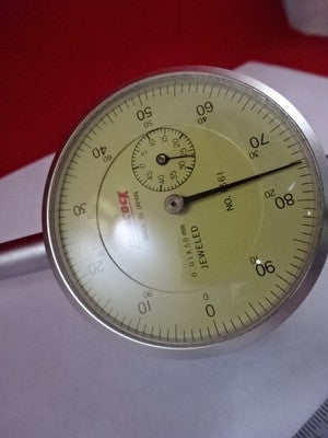 Peacock Japan Micrometer Gage Dial