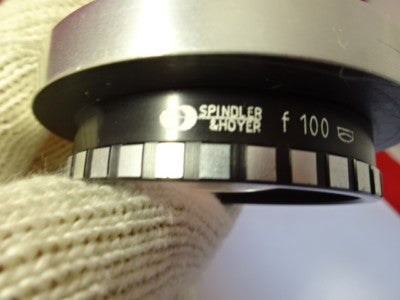 Spindler & Hoyer F100 Lens [chip] Optics