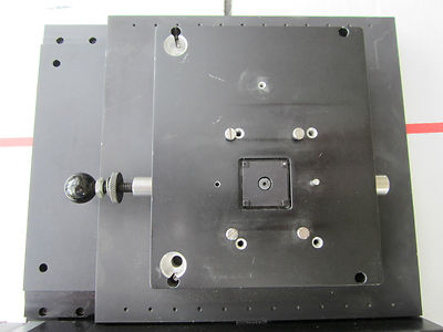 LARGE PARKER DAEDAL TWO AXES MOTORIZED STAGE TABLE STEPPER MOTORS NICE