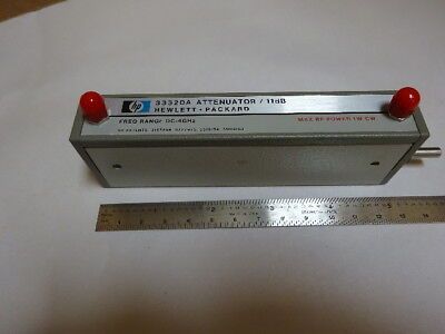 HP 33320A VARIABLE ATTENUATOR 11 dB FREQUENCY DC-4 GHz NEW AS PICTURED &Z7-D-01