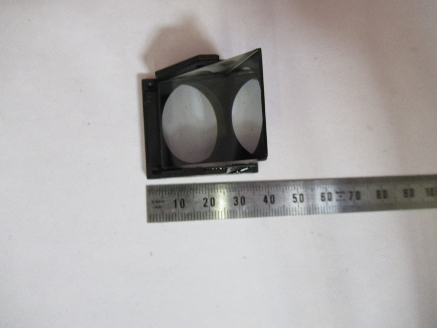LEICA LEITZ GERMANY DMRB HEAD GLASS PRISM MICROSCOPE PART AS PICTURED T5-A-16