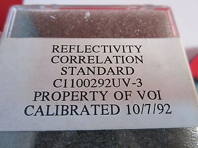 OPTICAL REFLECTIVITY STANDARD LASER OPTICS  BIN#C5-14-B