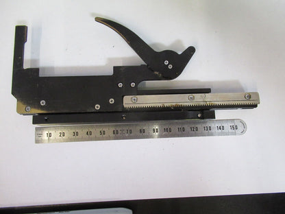 FÜR TEILE OLYMPUS JAPAN BÜHNENCLIPS MIKROSKOPTEIL WIE ABGEBILDET #W5-B-52