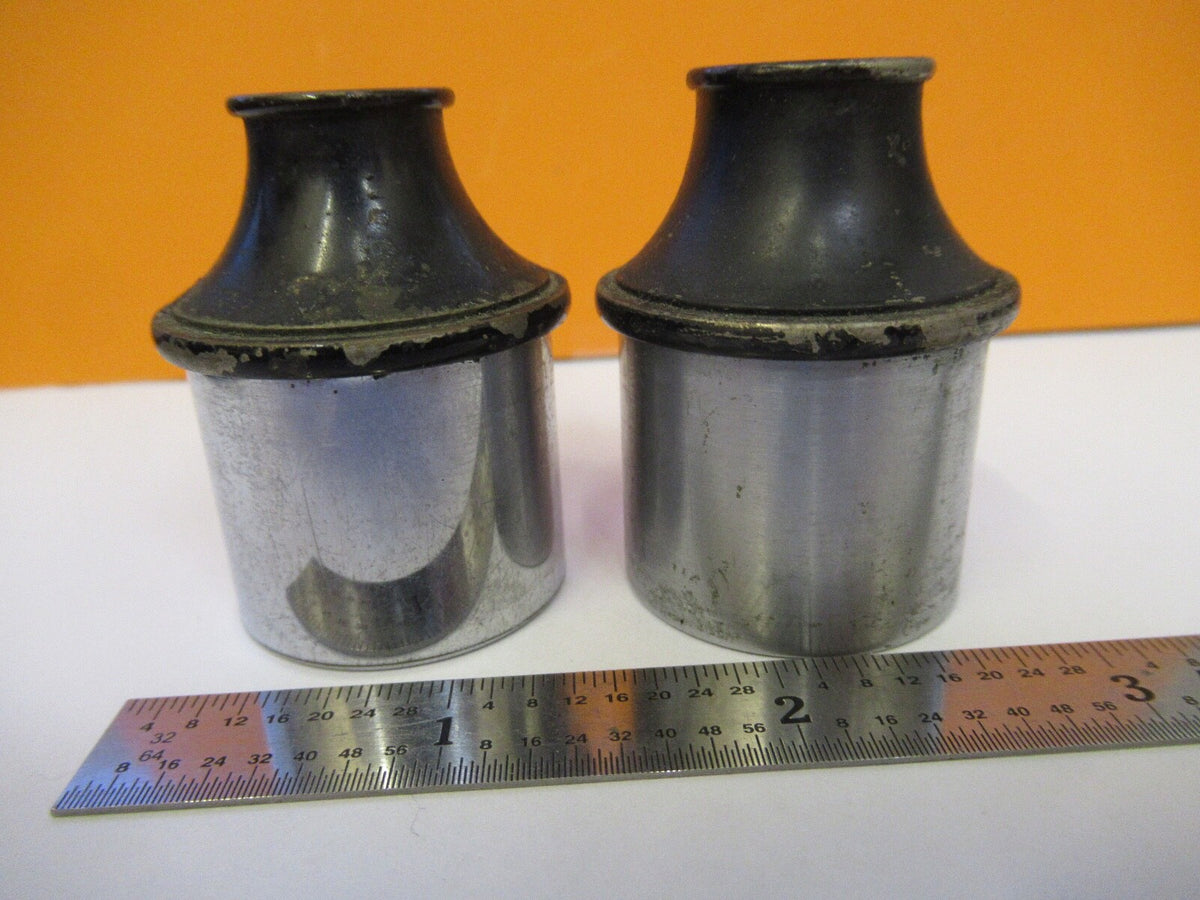 Rare Bausch & Lomb Antique Pair Eyepiece Microscope