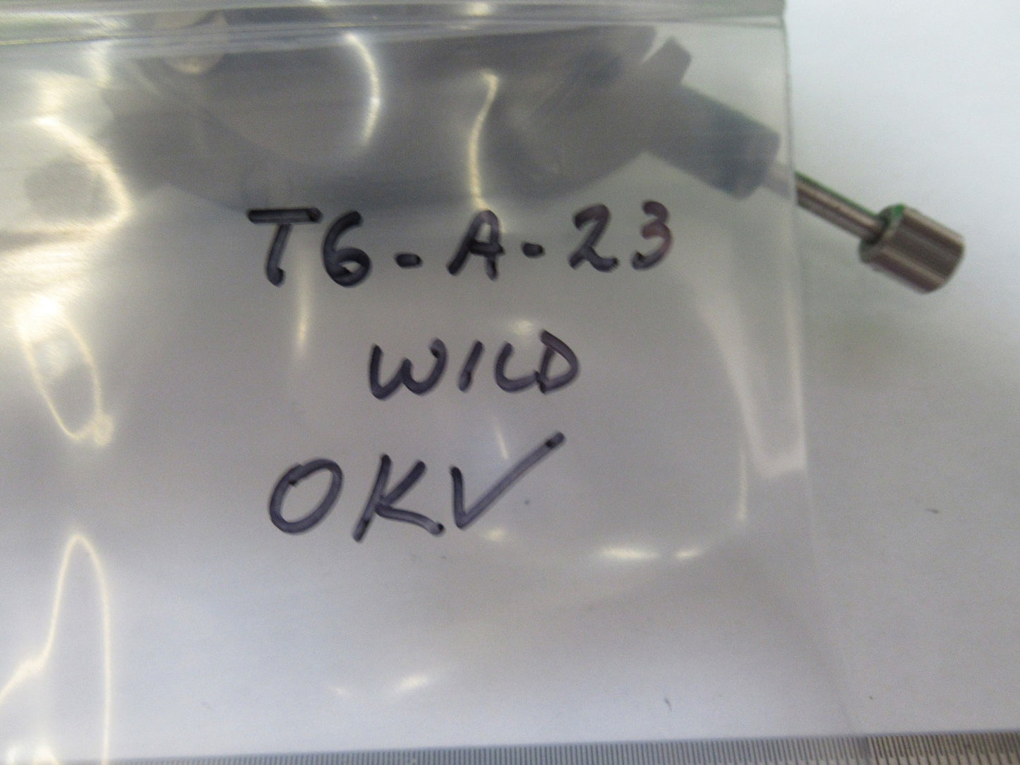 WILD HEERBRUGG M20 SWISS PHASE CONDENSER MICROSCOPE PART AS PICTURED T6-A-23A